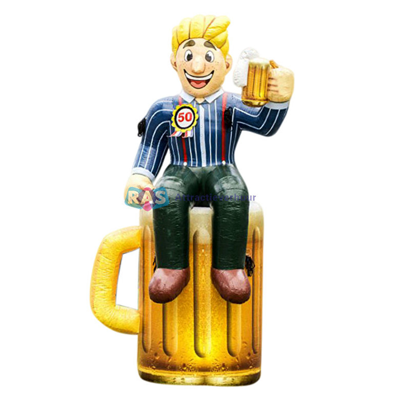 Abraham Pop Op Bierglas