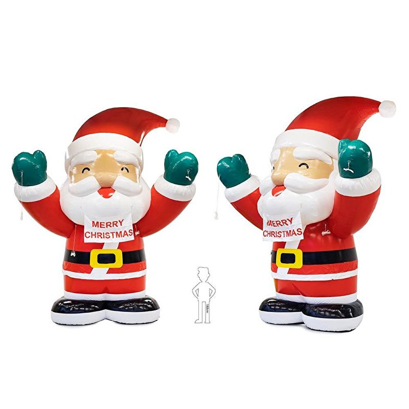 Opblaasbare Kerstman  7 meter